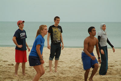 Volleyball in Albena, Bulgaria