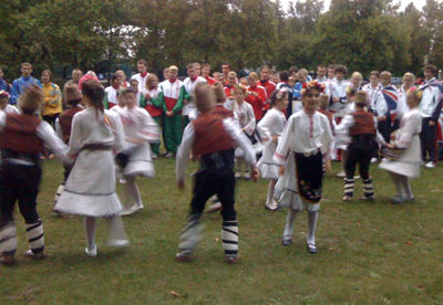 Bulgarian Folk Dancers